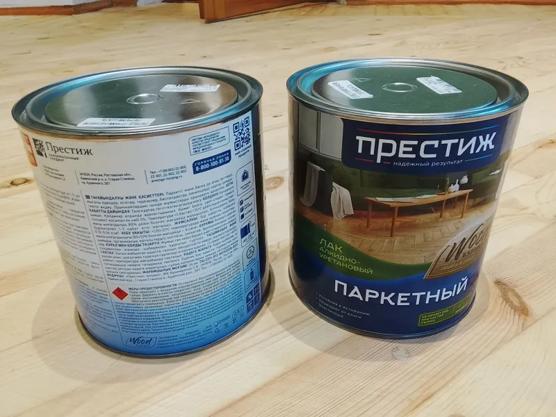 Лак престиж полумат для паркета 2 Лак престиж полумат для паркета 2