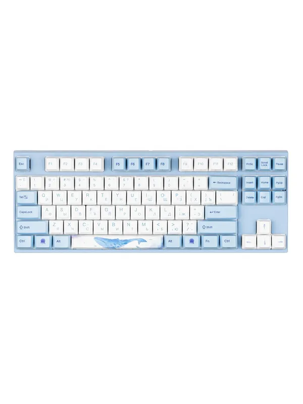 Механическая клавиатура Varmilo "Sea Melody" VEM87 (USB), переключатели Varmilo EC Sakura V2 — фото 1