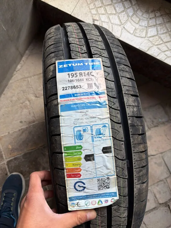 KUMHO ZETUM 195R14c made in Korea yangi 5 KUMHO ZETUM 195R14c made in Korea yangi 5