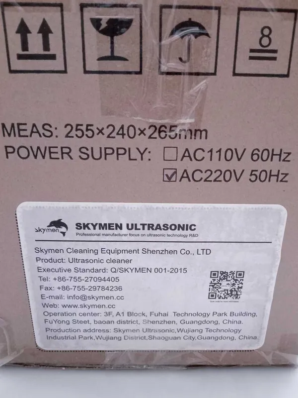 Продаю ультразвуковую ванну Skymen JP-010 — фото 6