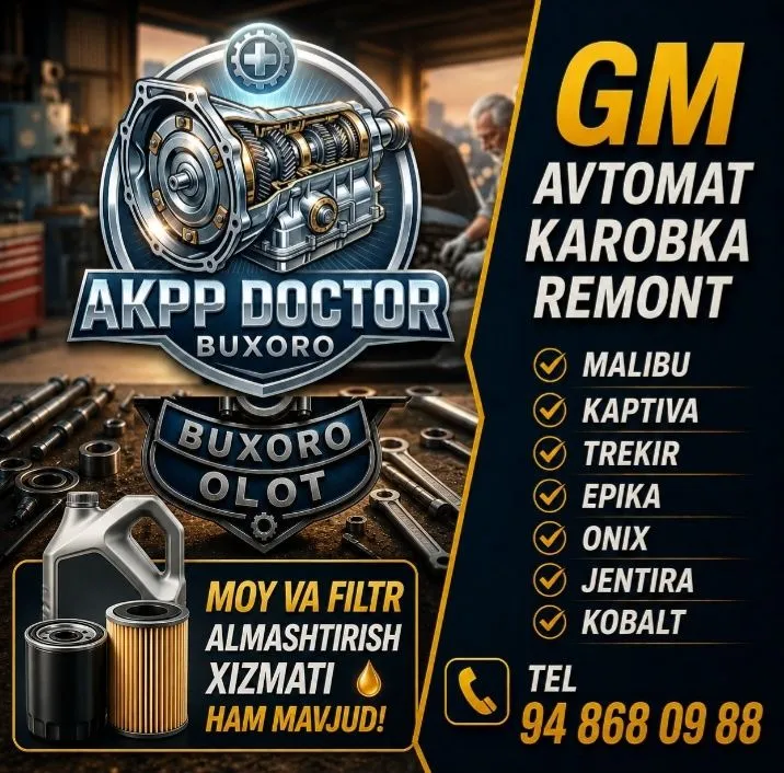 Akpp Avtomat korobka remont. Buxoro Akpp Avtomat korobka remont. Buxoro