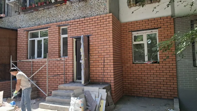 Балконга гишт терамиз кладка балкон — фото 4