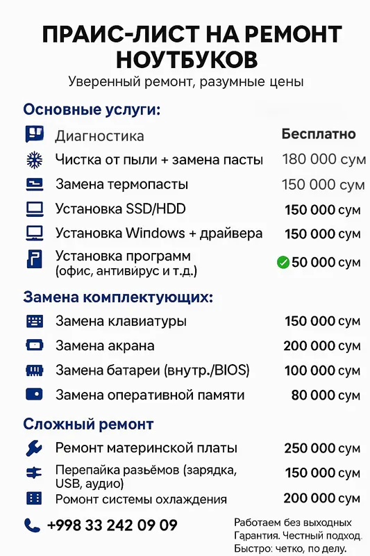 Ремонт ноутбуков и компьютеров быстро качественно — фото 2