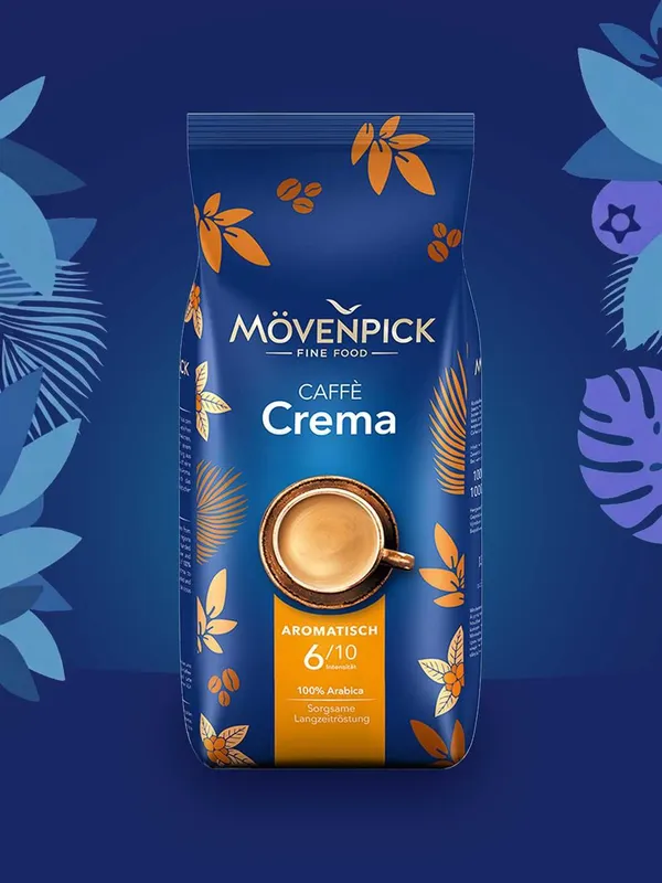 Кофе в зернах Movenpick Caffe Crema, 1 кг 1