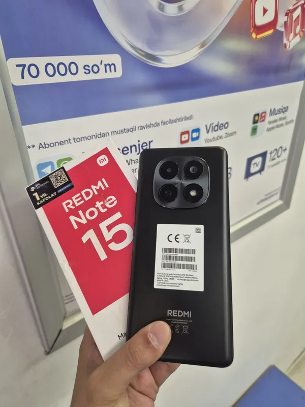 Redmi Note 15 8GB 256GB