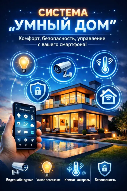 Установка системы «Умный дом» - “Aqlli uy” tizimini o‘rnatish