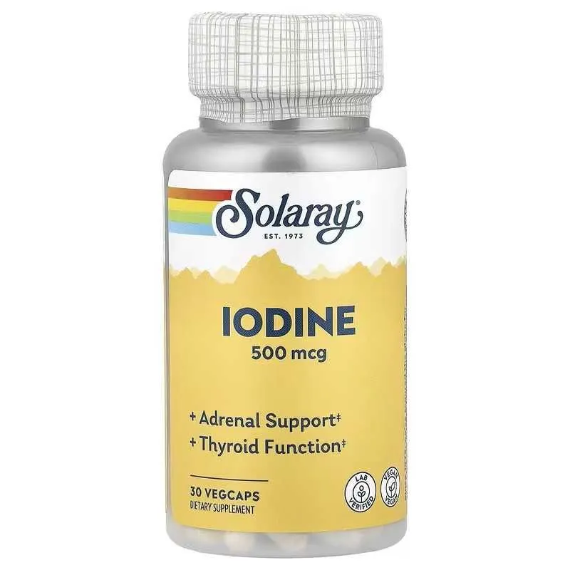 Solaray Iodine Йод из йодида калия — фото 1
