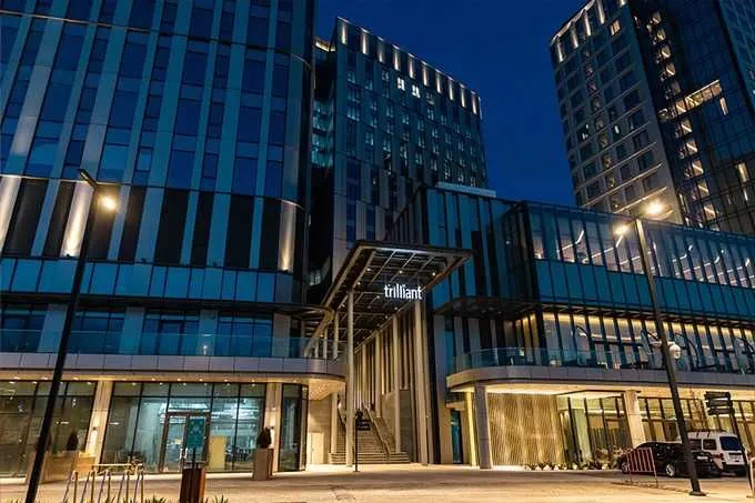 Сдам престижный представительский офис 1674m2 в БЦ А класса TRILLIANT 10 Сдам престижный представительский офис 1674m2 в БЦ А класса TRILLIANT 10