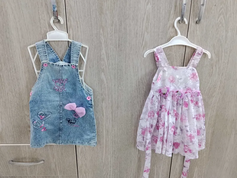 2 yoshgacha qizlaga ko'ylak