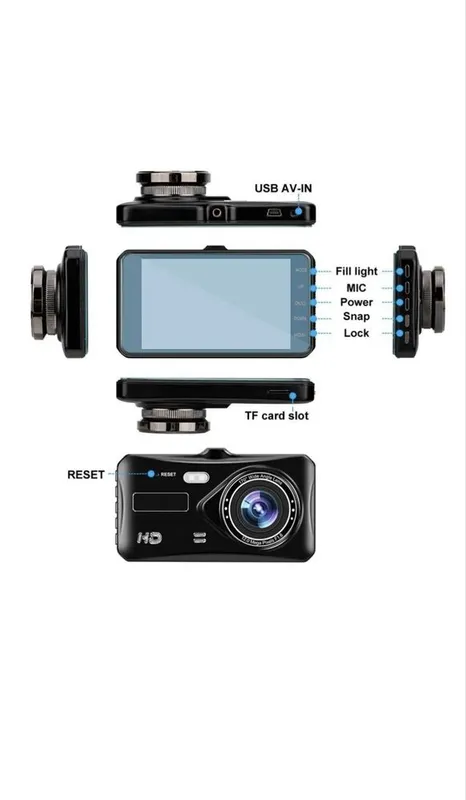 Автомобильный видеорегистратор Dual Lens DVR (BlackBox) — фото 2