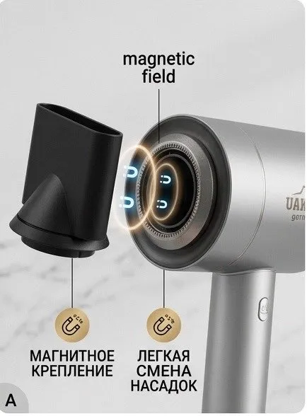 Sochlar uchun professional fen UAKEENZZ011 (2800 Vt) 2