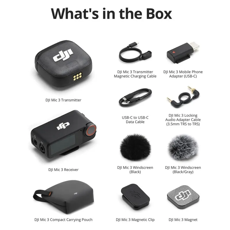 Микрофон Dji Mic 3 New 2026 6