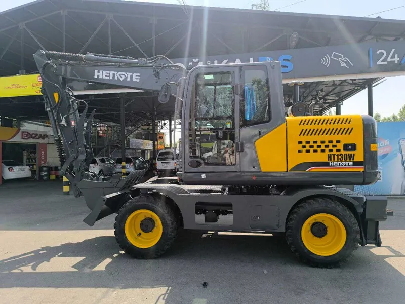 Экскаватор HENGTE модель HT130W — фото 4