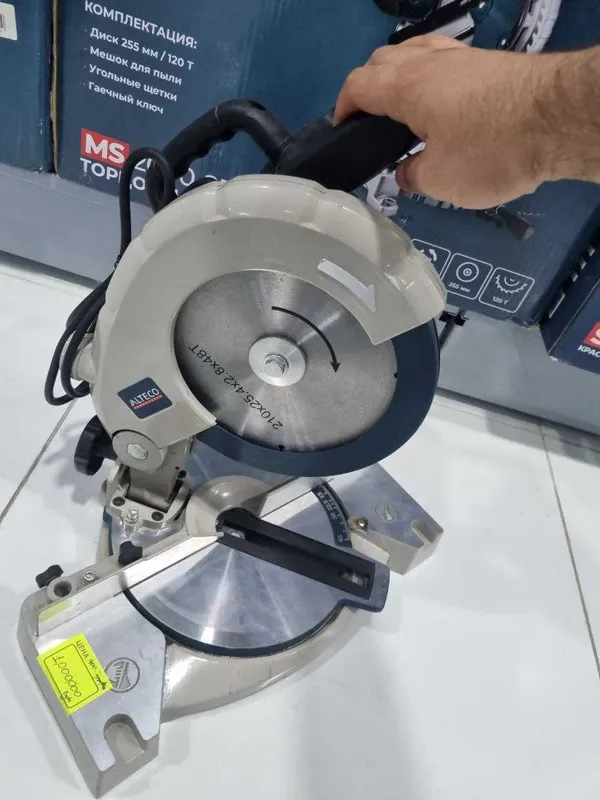 ALTECO MS 1400 qo‘l mini торцовка arrasi. 1 yil kafolat 3