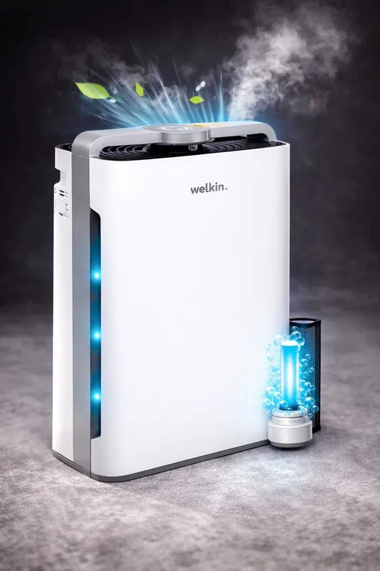 Premium Очиститель+ Увлажнитель воздуха Welkin К- 08A / Акция 165 $