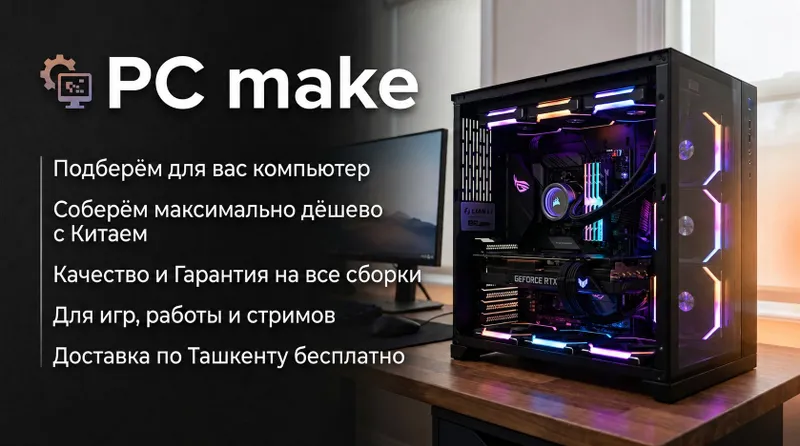 PC make - Ломаем цены, а не твои ожидания! PC make - Ломаем цены, а не твои ожидания!