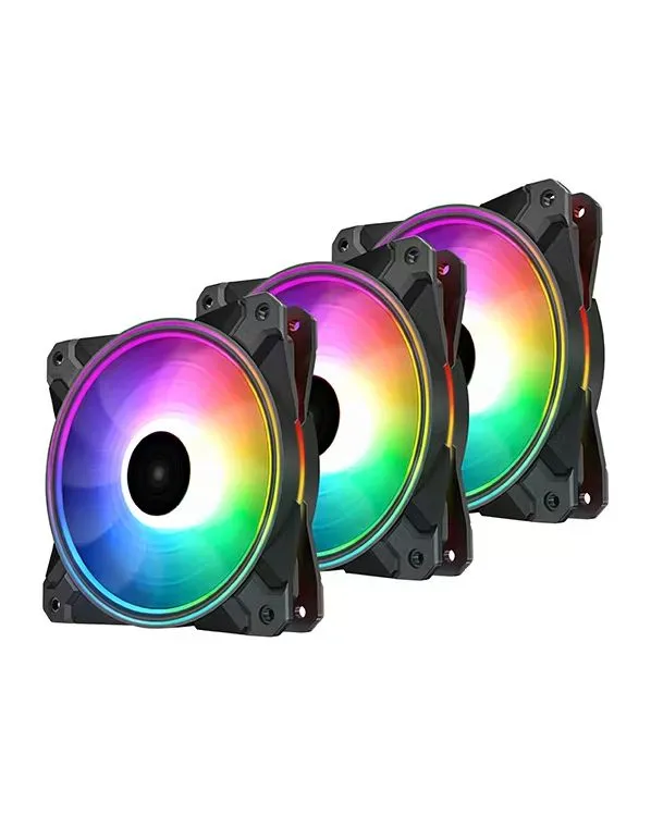 Комплект 3в1 Deepcool CF120 Plus Black — фото 1