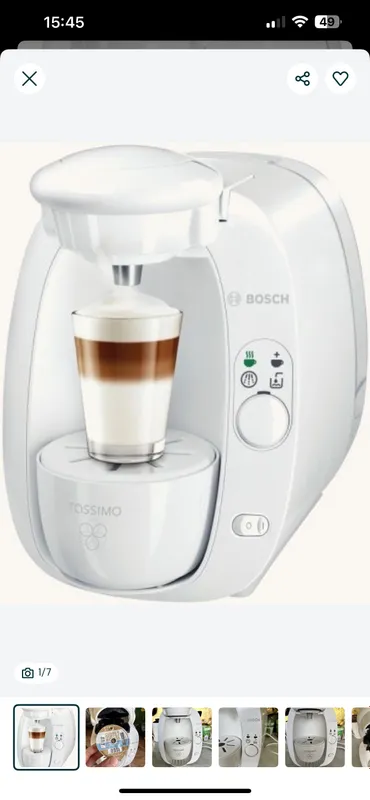 BOSCH kofe mashinasi 1