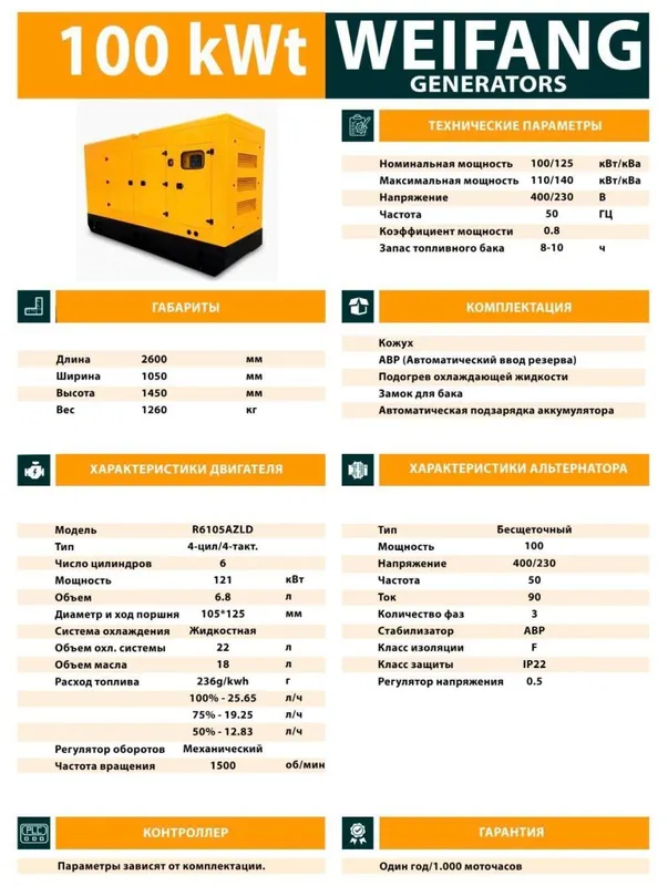 Дизель генератор — фото 1