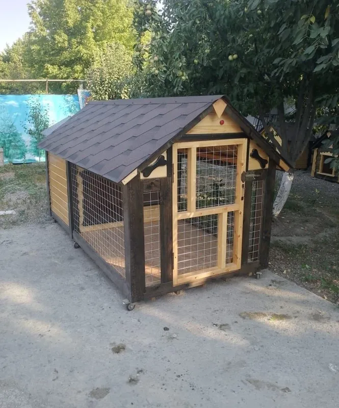Будки для собак на заказ по доступным ценам! Изготавливаем качественн 2