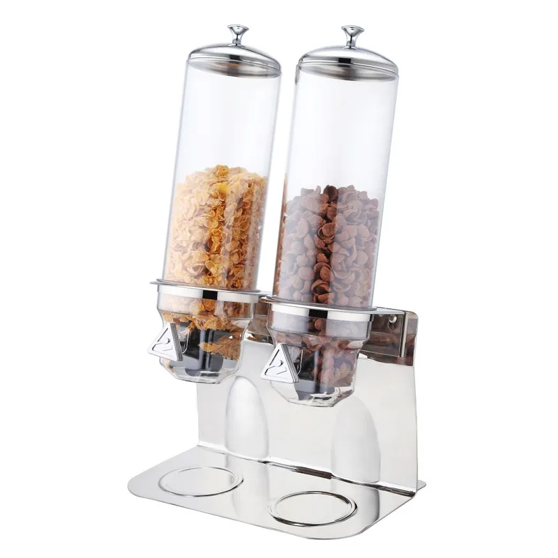 Sochiluvchan mahsulotlar uchun 2 qatorli dispenser