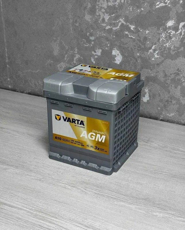 Akkumulyator Varta Dynamic AGM 40Ah 420A Germaniya (Spark, Matiz) 2