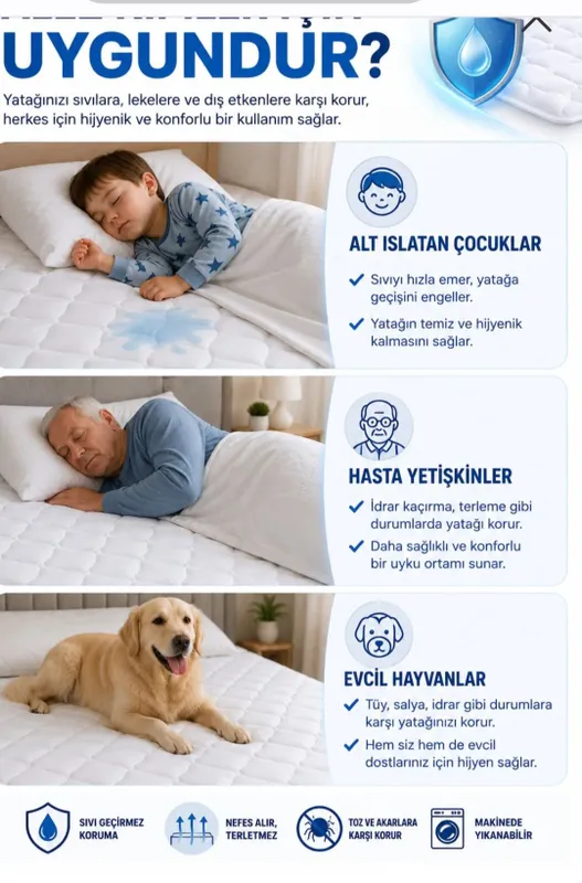 «Mislina Home» (Turkiya) suv o‘tkazmaydigan matras qoplamasi 6