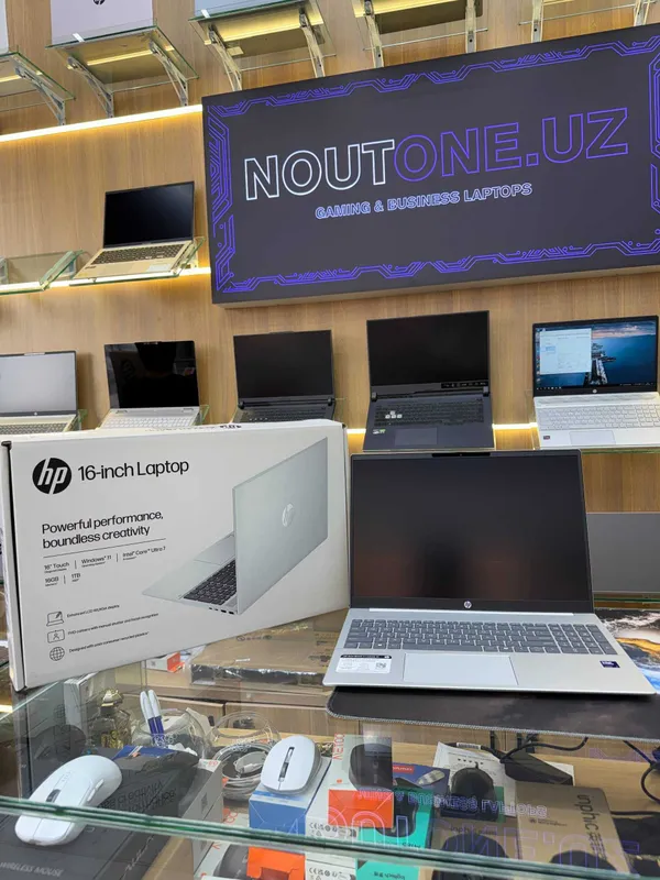 Noutbuk HP OmniBook 5 Al Intel Ultra 7 255U 16/512 GB 16.0" 2K Touch