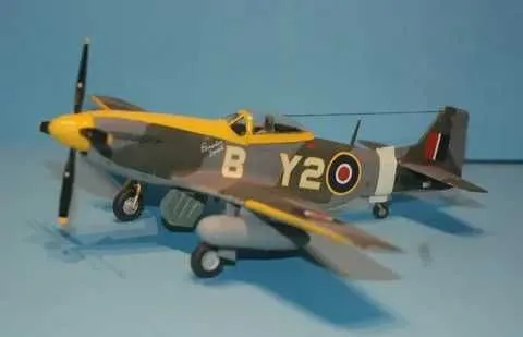 Сборная модель самолета Mustang Mk.IVa (Italeri. 1/48) — фото 2