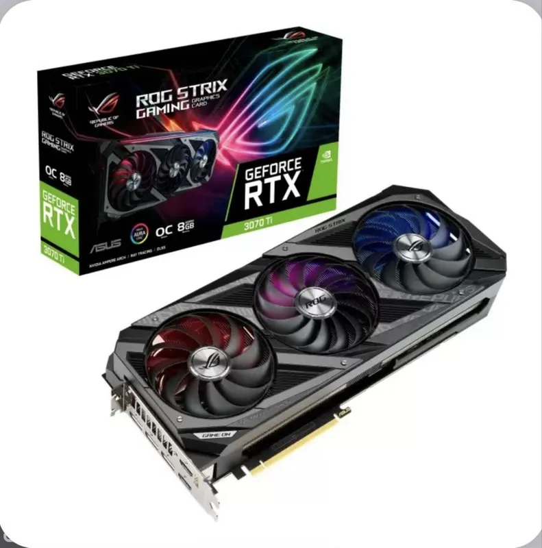 Asus ROG Strix RTX GeForce 3070 Ti 8GB GAMING videokartasi 2 Asus ROG Strix RTX GeForce 3070 Ti 8GB GAMING videokartasi 2