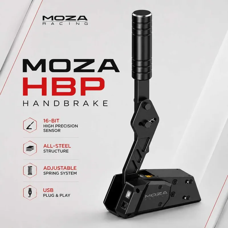 Moza HBP Handbrake USB ручник ручной тормоз ruchnik qo’l tormozi