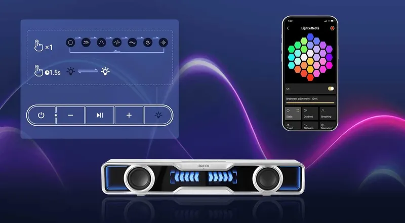 Edifier QS30/Bluetooth 5.4/USB вход и питание объединены в одном кабел — фото 4 Edifier QS30/Bluetooth 5.4/USB вход и питание объединены в одном кабел — фото 4