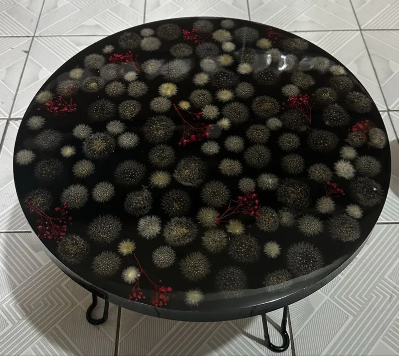 Журнальный столик из эпоксидной смолы