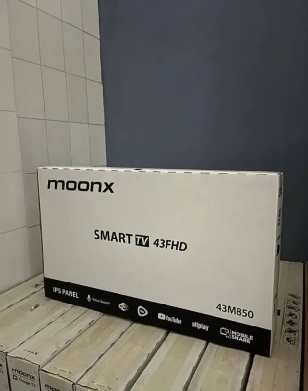 Телевизор Moonx 50/55/65/75 QLED Google TV 4K Бесплатная доставка