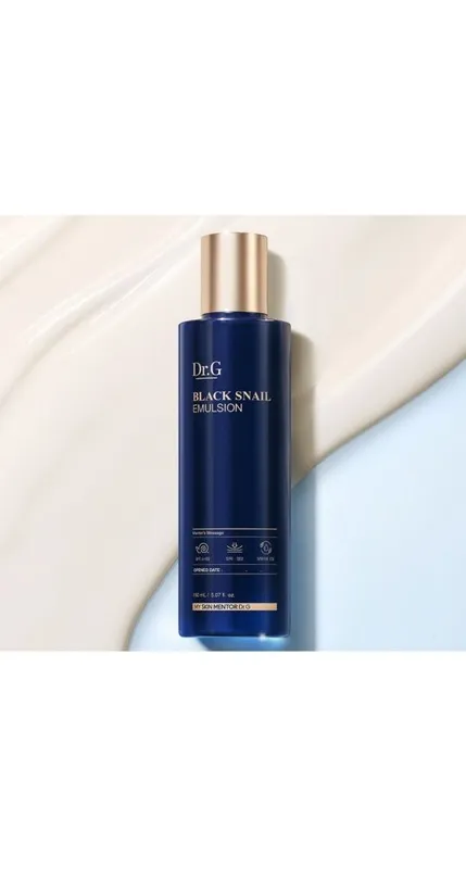 Набор Dr.G Black Snail Toner 150 мл + эмульсия 150 мл (2 вида, 1 компл — фото 4