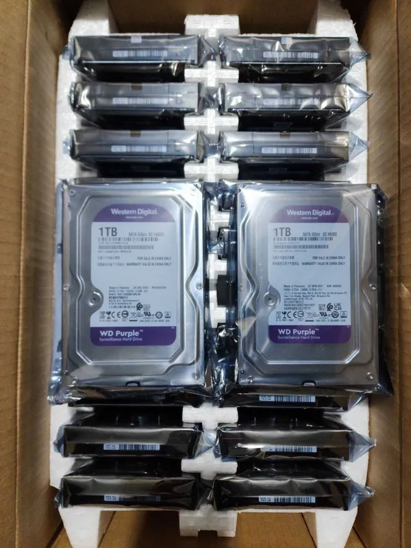Жёсткий диск WD PURPLE 1 ТБ — фото 1