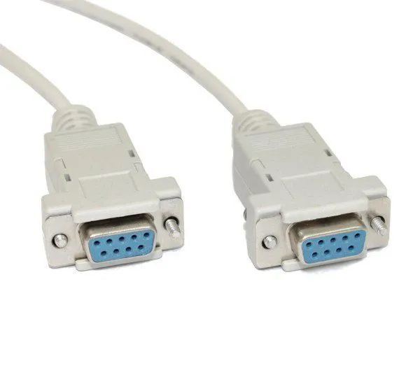 Кабель нуль модемный com-com rs 232 /, Db 9 f