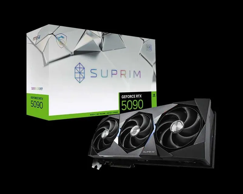 Видеокарта MSI GeForce RTX 5090-32GB SUPRIM SOC