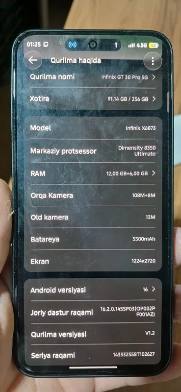 Infinix GT 30 Pro 5G — фото 2 Infinix GT 30 Pro 5G — фото 2