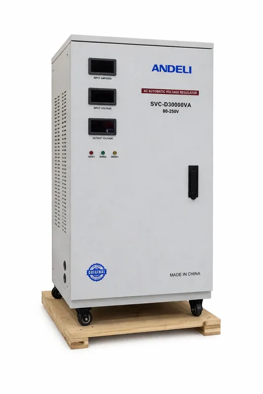 Stabilizator Andeli 30 kva. Стабилизатор напряжения 30 КВА — фото 4