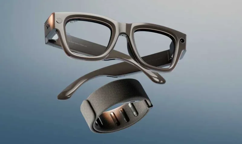 Ray-Ban Meta Display умные очки с монокулярным HUD-дисплеем 2