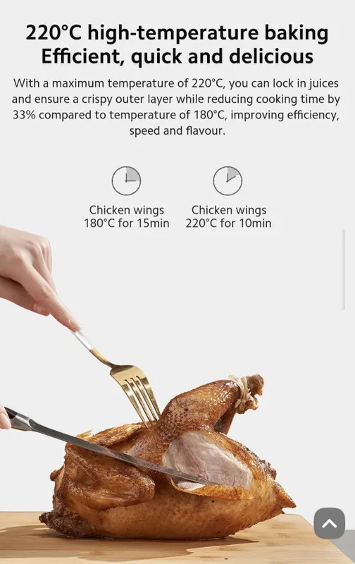 Аэрогриль, Xiaomi Smart Air Fryer 6.5L New Super Skidka+Garantiya — фото 2
