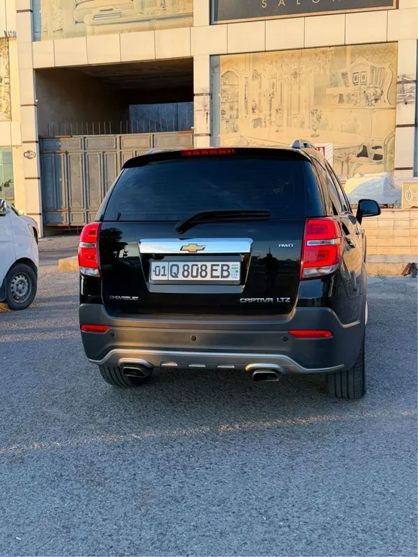 Chevrolet Captiva 4 2016, краска чистая 4
