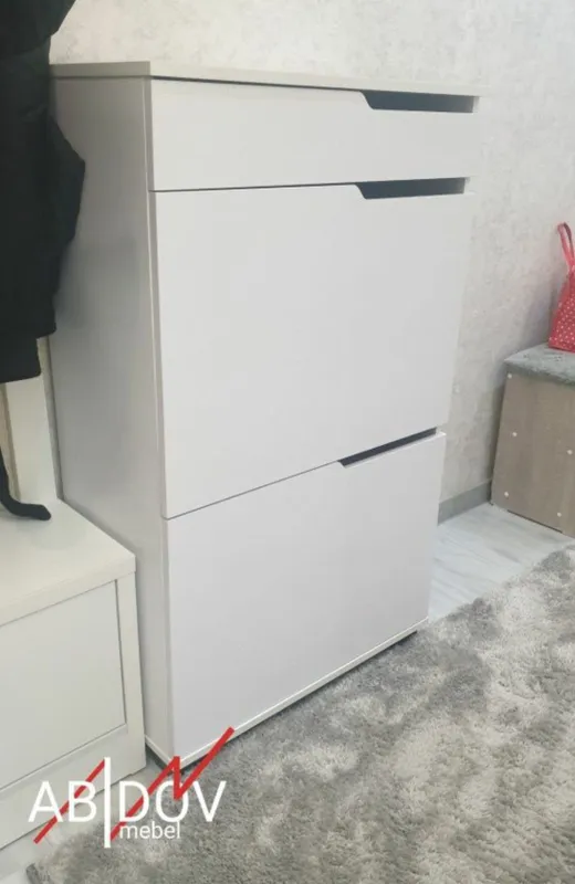 Обувной шкаф в стиле hi-tech — фото 3