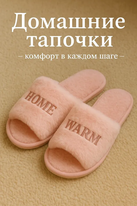 домашние тапочки — фото 2