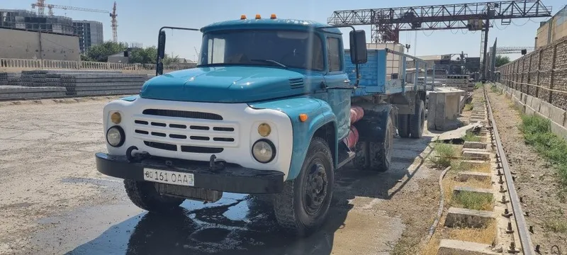 ЗИЛ Тягач 441510 прицеп Таз 32М 1
