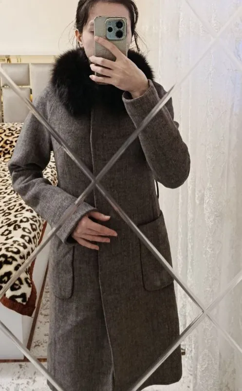 palto ayollar uchun qishki razmer S 2