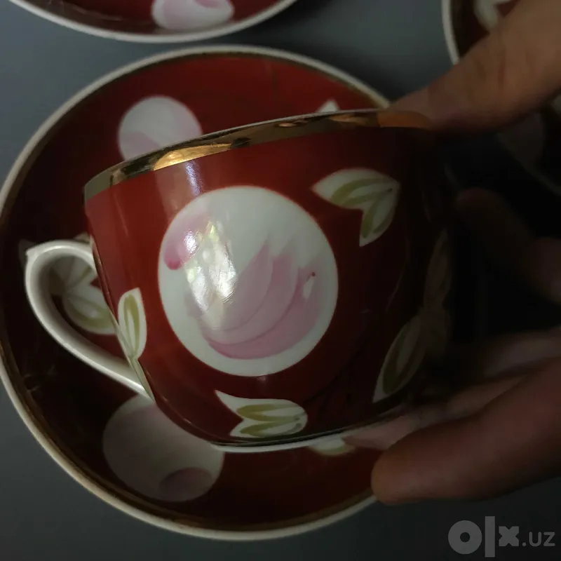 Редкий чайный сервиз СССР 4 Редкий чайный сервиз СССР 4