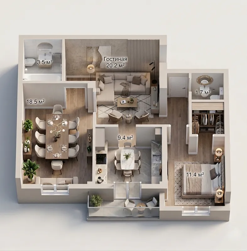 СРОЧНО Продажа:2-комн.квартира 68 м²,Юнусобад17