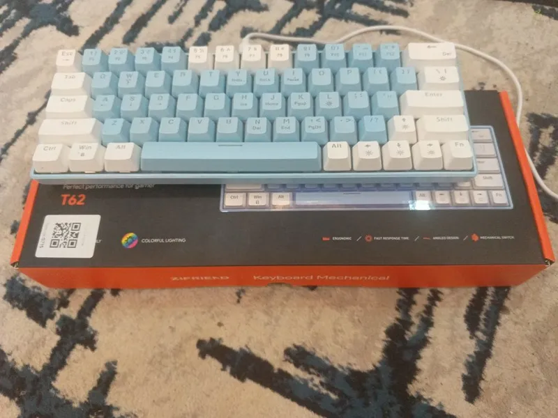 игравой механик клавиатура Zifriend T62 игравой механик клавиатура Zifriend T62